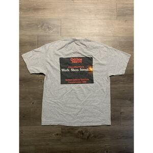 Office Depot Vintage Y2K Double-Sided T-Shirt Men's XL 2002 Invest Business